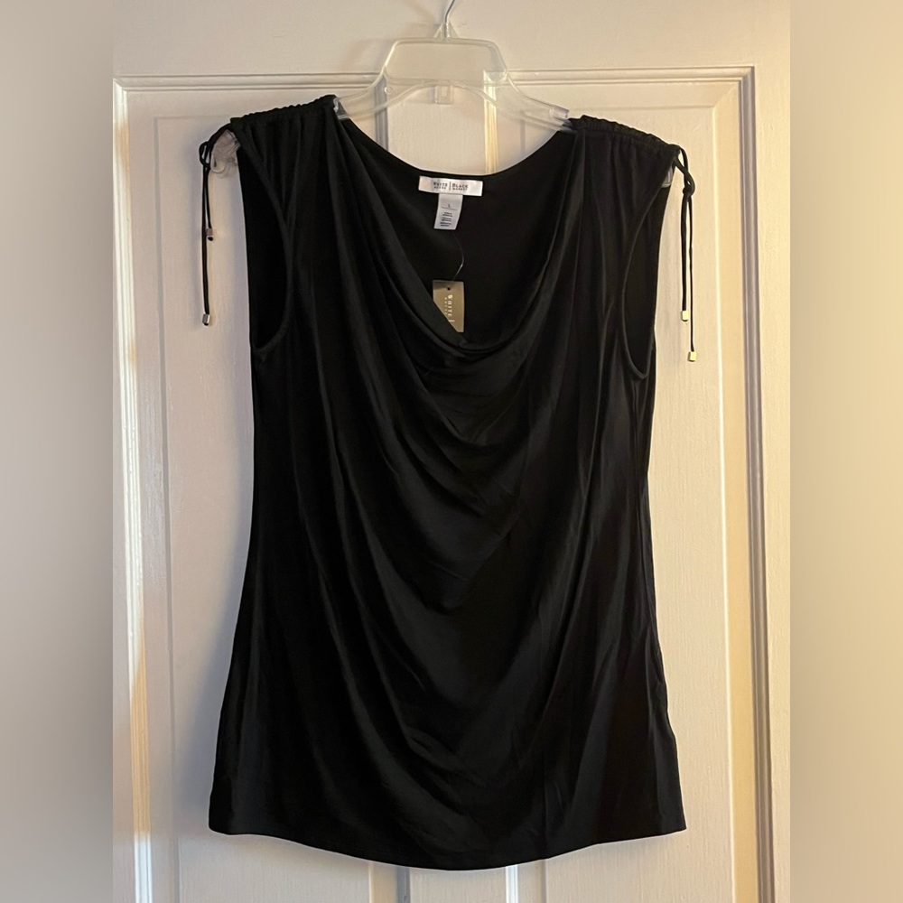 White House Black market shirt on black size large.